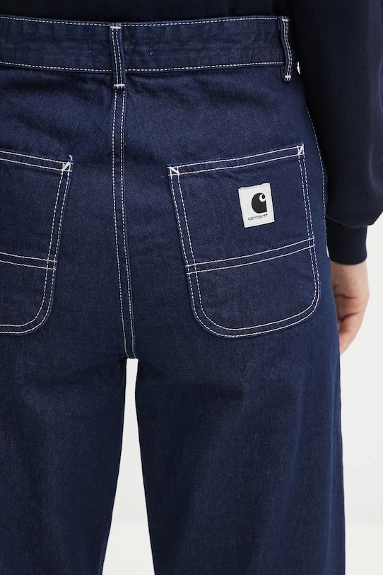 Rifle Carhartt WIP W' Simple Pant modrá I031924.102