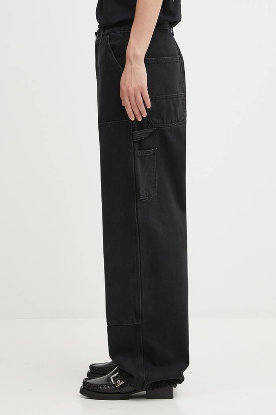 Carhartt WIP jeansy W' Brandon Double Knee Pant I034635.8906 czarny AW25