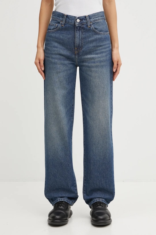 Carhartt WIP jeansy W' Arin Pant high niebieski I035881.014L