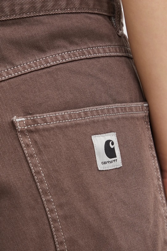 Traperice Carhartt WIP W' Brandon Pant smeđa I034837.33H4J