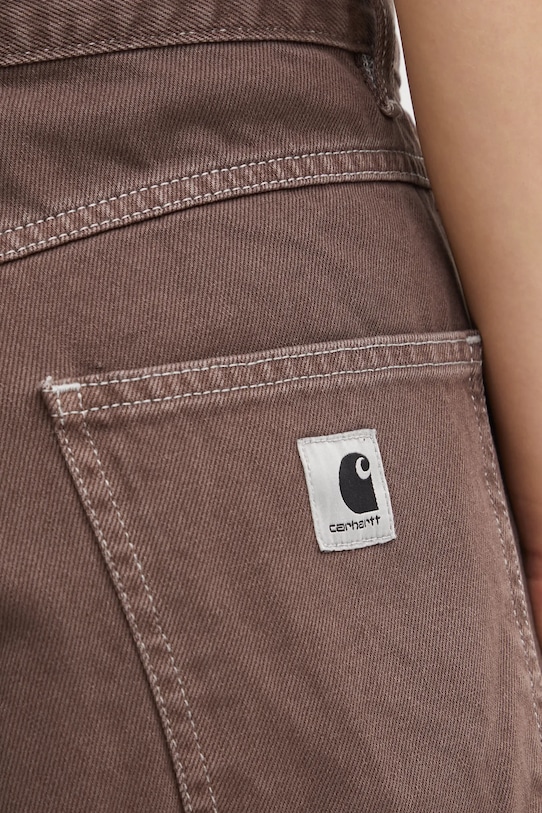 Traperice Carhartt WIP W' Brandon Pant smeđa I034837.33H4J