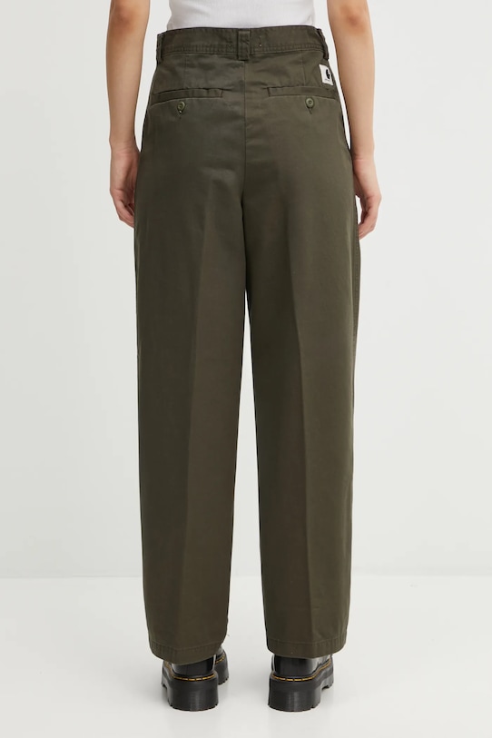 Одежда Хлопковые брюки Carhartt WIP W' Novi Pant I035683.6306 зелёный