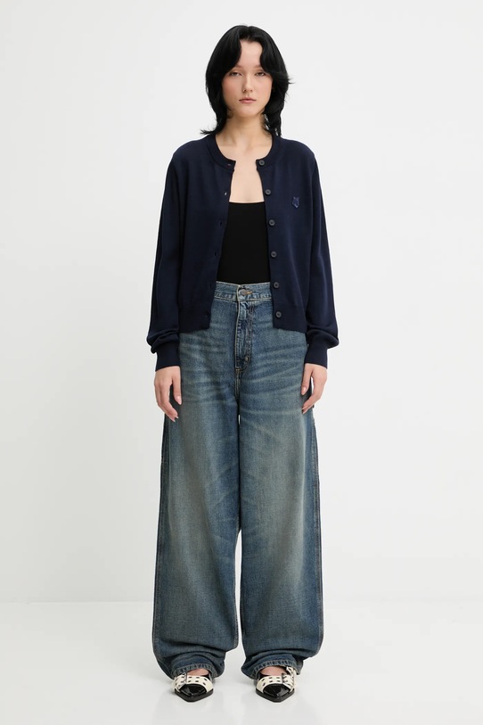 Carhartt WIP jeansy W' Brandon Single Knee Pant I034225.014Q niebieski