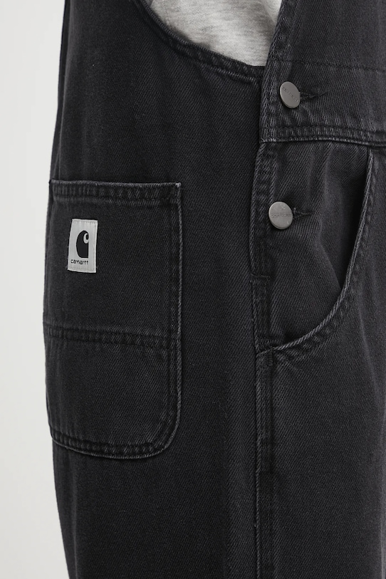 Carhartt WIP denim overalls W'''''''' Bib Overall Straight I031250.8906 black