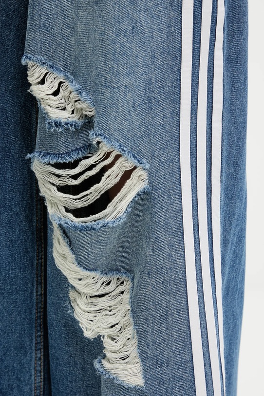 adidas Originals jeansy 0 niebieski KE3300