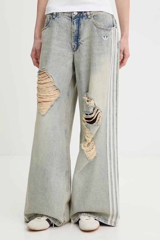 adidas Originals jeansy 0 niebieski KE3301