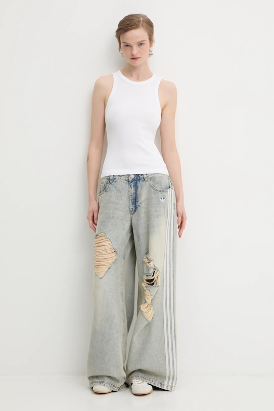 adidas Originals jeansy 0 KE3301 niebieski AW25