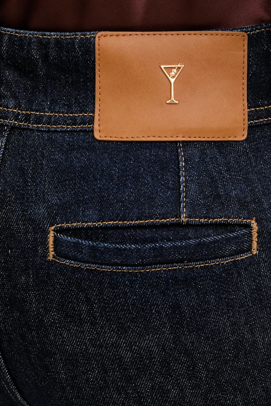 Retrofete jeansy Maja R.FW25.11813.14 granatowy