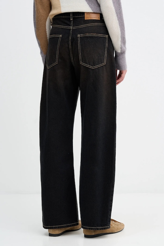 Odzież United Colors of Benetton jeansy 43N1DF0AM brązowy