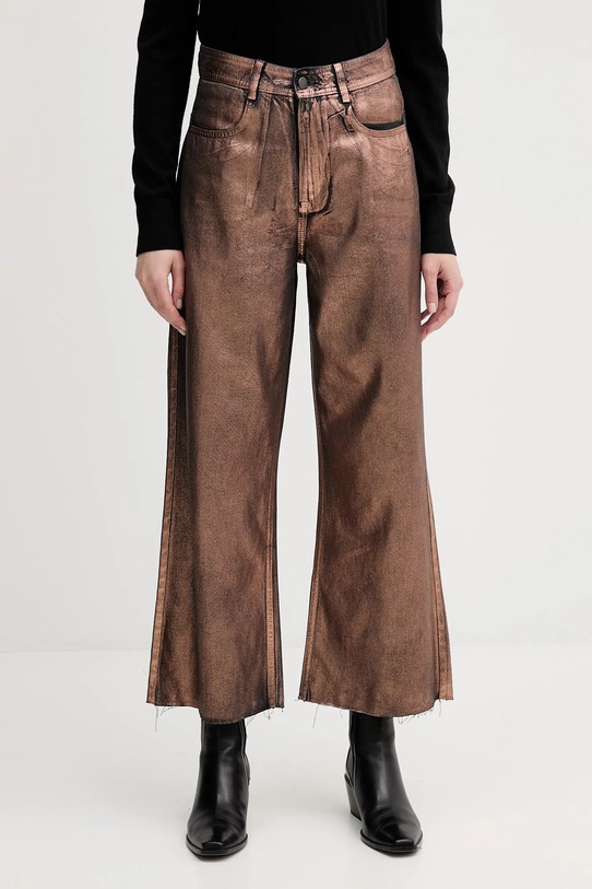 United Colors of Benetton jeansy złoty 48UHDE02M