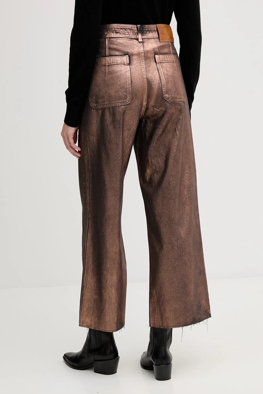 Odzież United Colors of Benetton jeansy 48UHDE02M złoty