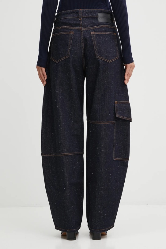 Odzież GANNI jeansy Neppy Denim Carpenter J1765 granatowy