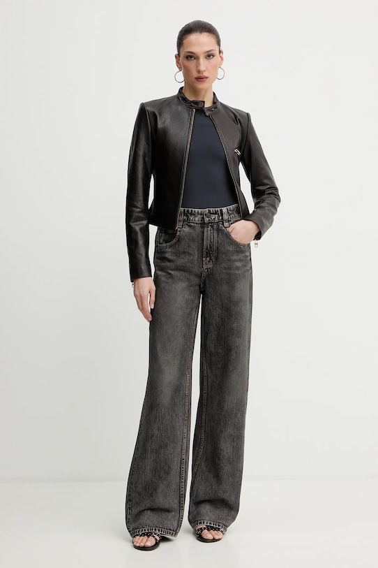 Miss Sixty jeansy 6S3JJ43900 szary AW25