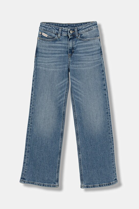 Calvin Klein Jeans jeansy dziecięce HR WIDE LEG IG0IG02985.9BYA niebieski AW25