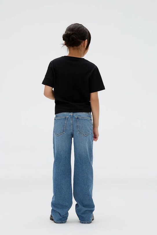 Calvin Klein Jeans jeansy dziecięce HR WIDE LEG IG0IG02985.9BYA