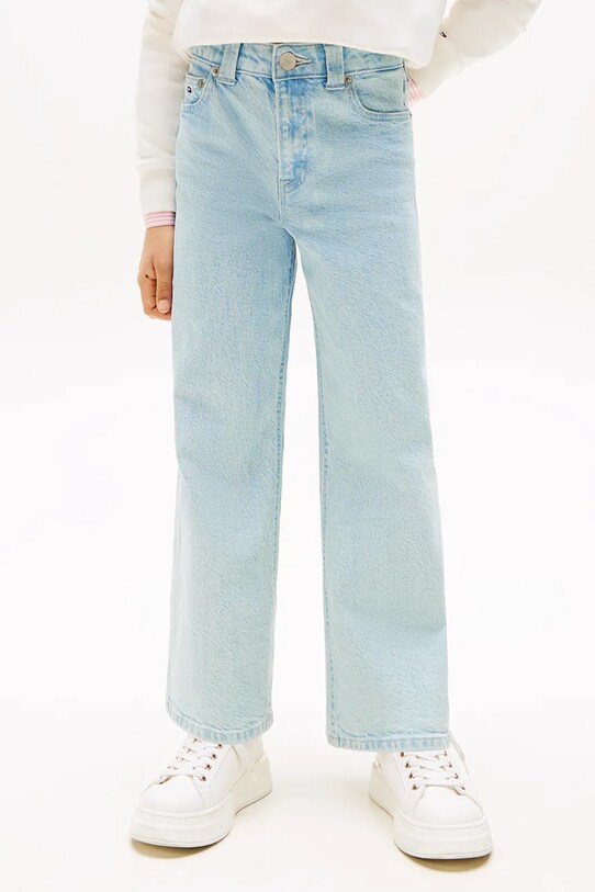 Dziewczynka Tommy Hilfiger jeansy MABEL KG0KG08646.122.9BYA niebieski