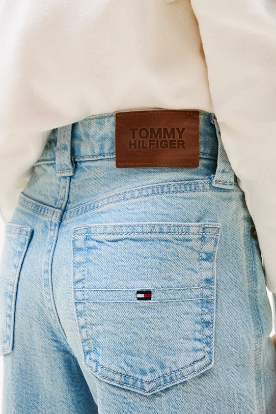 Kavbojke Tommy Hilfiger MABEL modra KG0KG08646.122.9BYA