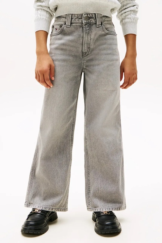 Tommy Hilfiger gyerek farmer MABEL KG0KG08647.9BYA szürke AW25