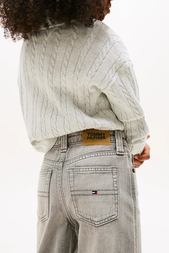 Lány Tommy Hilfiger gyerek farmer MABEL KG0KG08647.9BYA szürke