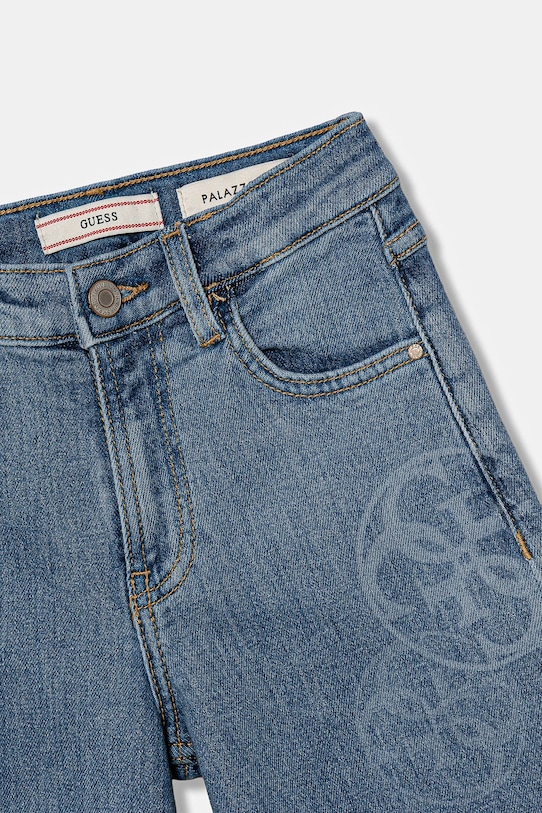 Dziewczynka Guess jeansy dziecięce J5YA11.D4MS0.9BYA niebieski