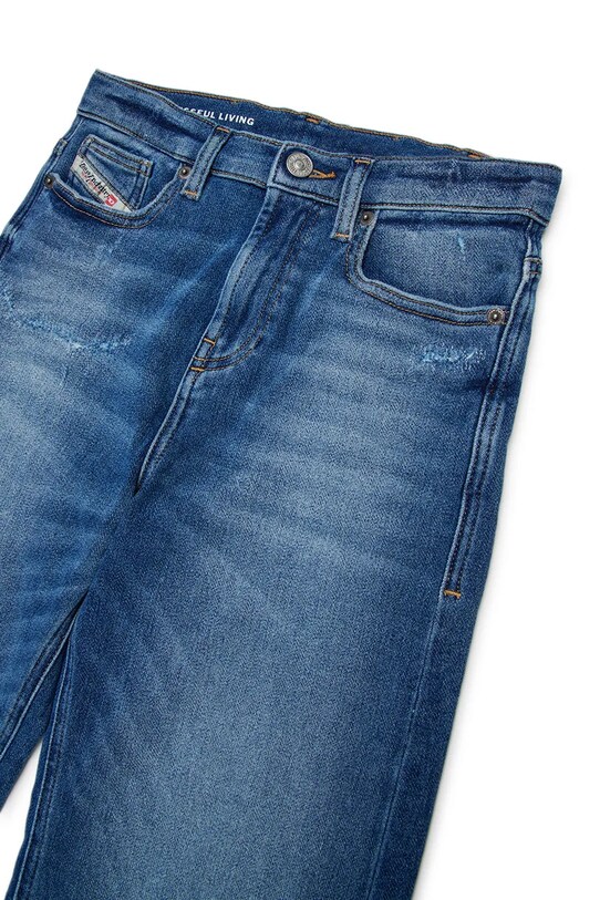 Dziewczynka Diesel jeansy dziecięce D-ARGJX-J JJJ TROUSERS J02323 niebieski