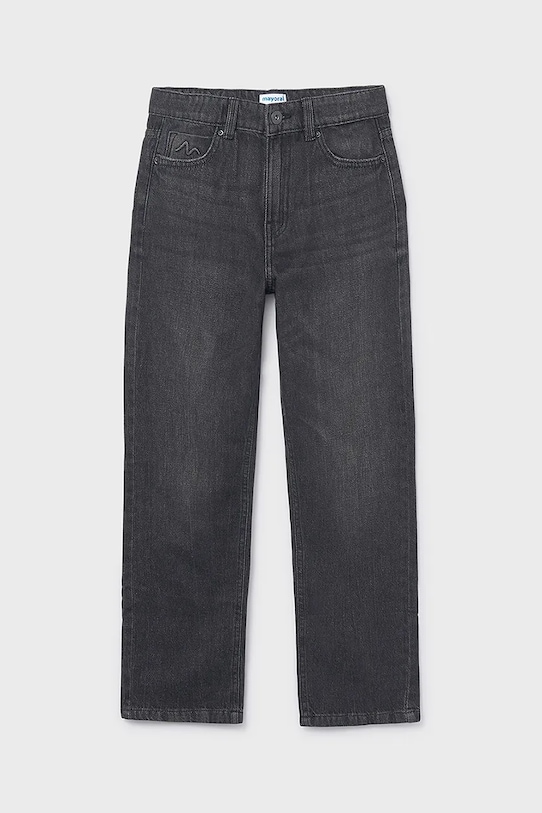 Дитячі джинси Mayoral relax Planet friendly чорний 7574.8C.Junior.9BYA