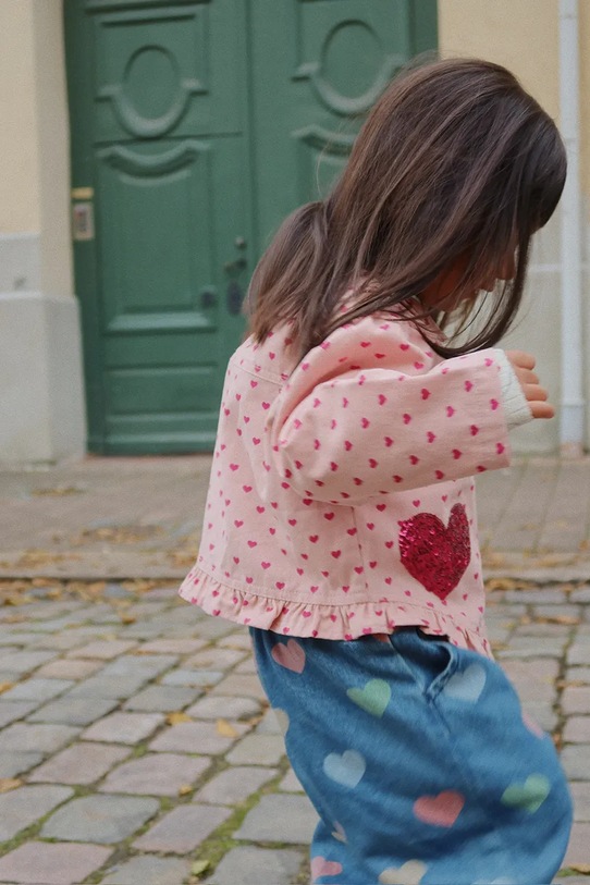 Konges Sløjd jeansy MAGOT FRILL PANTS GOTS KS103885.9BYA