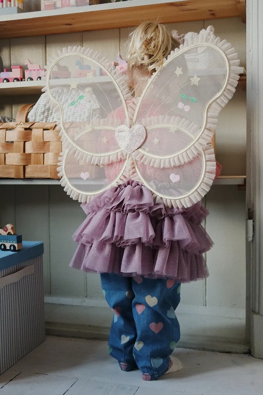 Konges Sløjd jeansy MAGOT FRILL PANTS GOTS KS103885.9BYA