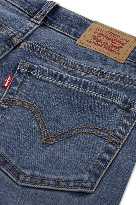 Dziewczynka Levi's jeansy dziecięce 726 FLARE W/ SIDE SLIT 3EN400 niebieski