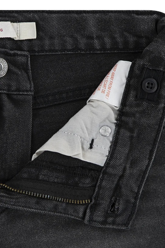 Levi's jeansy dziecięce WIDE LEG JEANS czarny 4EG381.9BYA