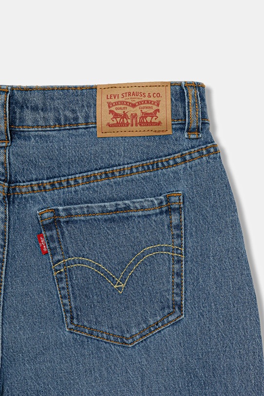 Девочка Детские джинсы Levi's BAGGY BARREL 4EN387 голубой