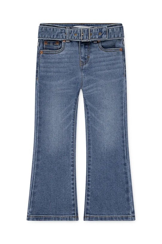 Levi's jeansy dziecięce REGULAR RISE FLARE W/BELT niebieski 4EN399