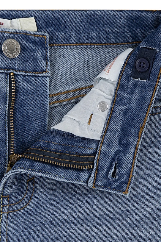 Levi's jeansy dziecięce HIGH RISE BAGGY niebieski 4EP025