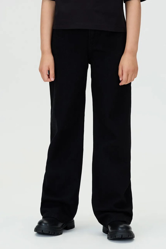 Девочка Детские джинсы Calvin Klein Jeans HR WIDE IG0IG02998.9BYA чёрный