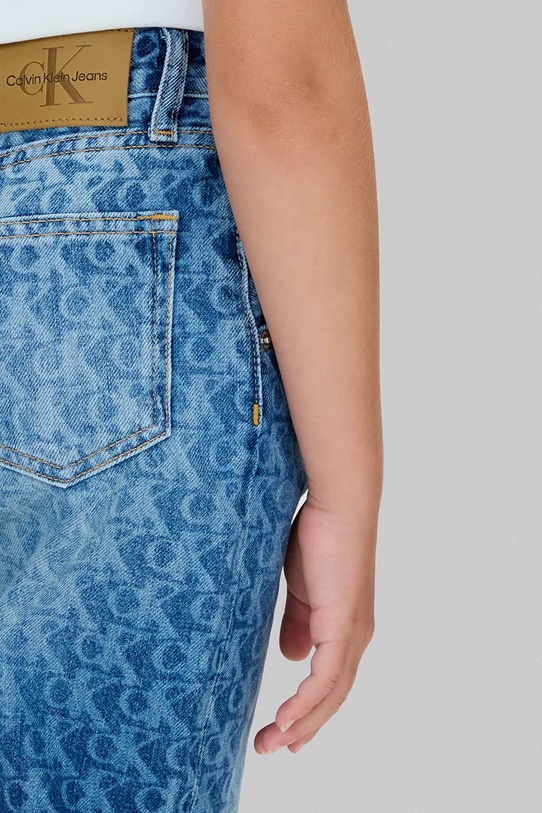 Calvin Klein Jeans jeansy dziecięce BARREL niebieski IG0IG02999.9BYA