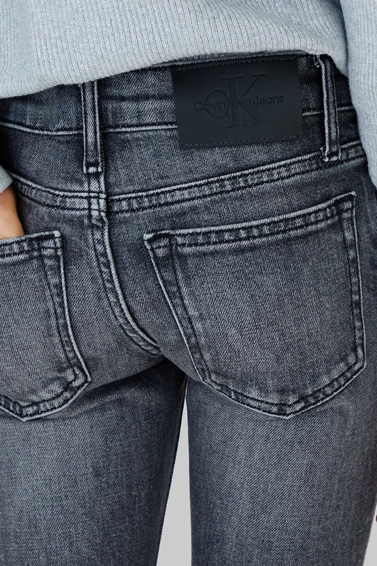 Calvin Klein Jeans jeansy dziecięce MR FLARE szary IG0IG03041.9BYA