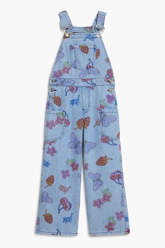 Dětské džínové lacláče Desigual 25WGDD01 modrá AW25