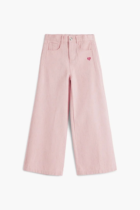 Desigual jeansy dziecięce 25WGPW02 różowy AW25