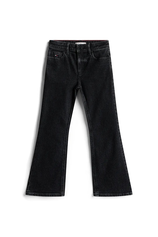 Дитячі джинси Tommy Hilfiger FLARE KG0KG08770.9BYA чорний AW25