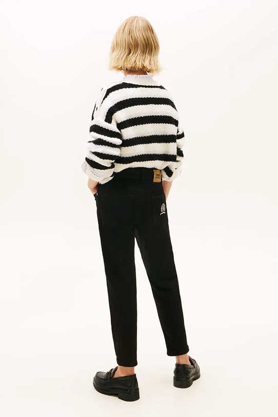Tommy Hilfiger jeans copii MABEL negru KG0KG09006.9BYA
