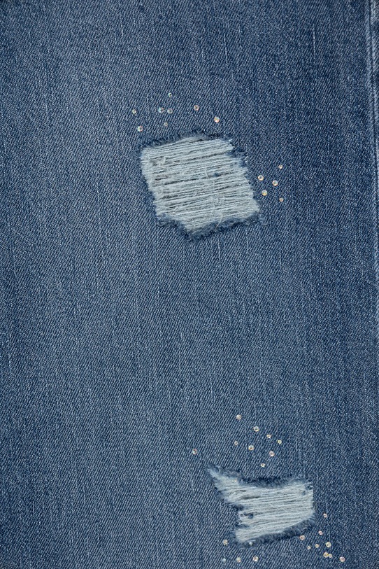 Dziewczynka Guess jeansy dziecięce J5BA11.D1170.9BYA niebieski
