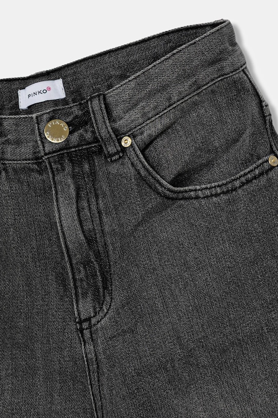 Dziewczynka Pinko jeansy dziecięce KFPA022.C.DF017 szary