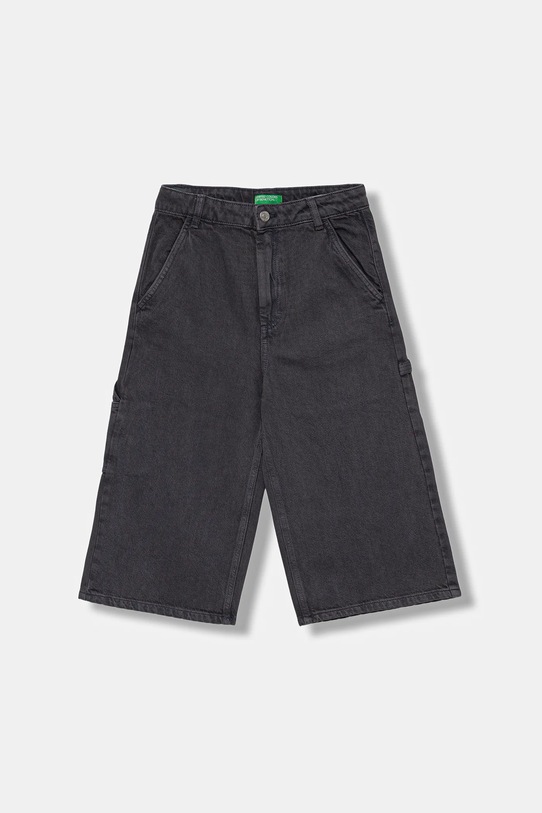 United Colors of Benetton szorty jeansowe dziecięce bawełna szary 481SCF04Z.G.seasonal