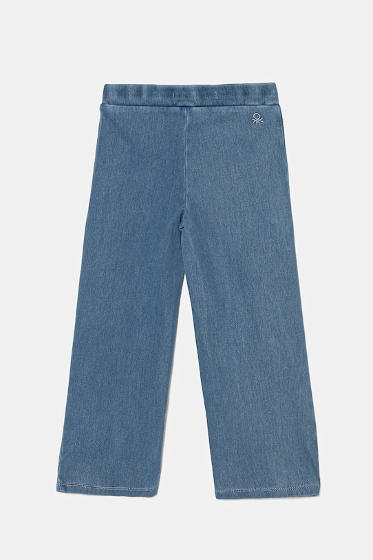 United Colors of Benetton leggins copii 4I42GE02S.P.seasonal albastru AW25