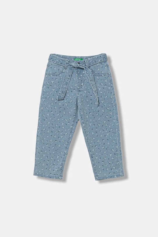 United Colors of Benetton jeansy dziecięce z regulacją niebieski 4NZRGE02L.P.seasonal