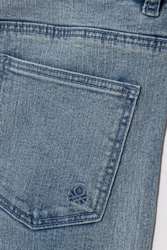 Dziewczynka United Colors of Benetton jeansy dziecięce 4PORCE048.G.seasonal niebieski