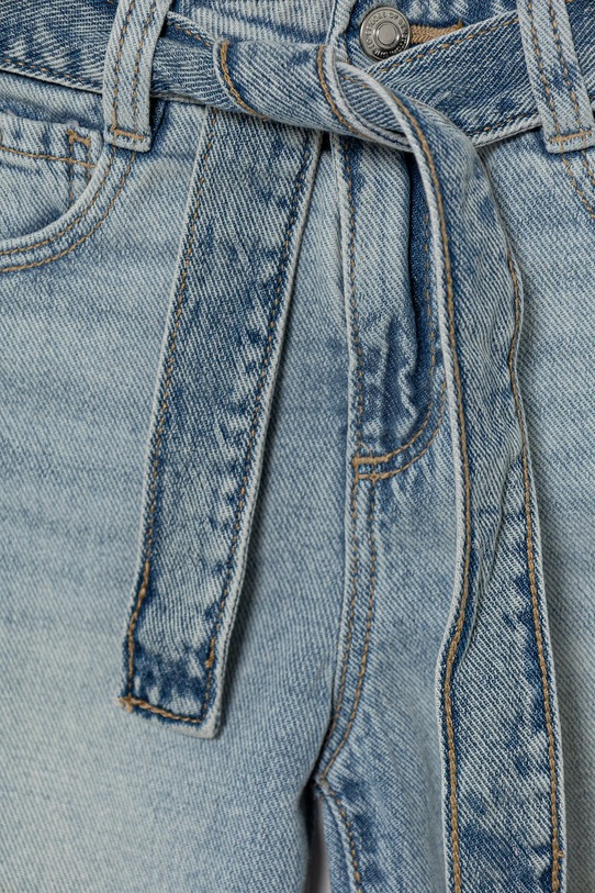 Dziewczynka United Colors of Benetton jeansy dziecięce 4UTPGE02M.P.seasonal niebieski