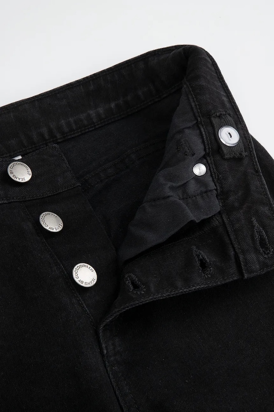 Dziewczynka Coccodrillo jeansy dziecięce ZC5123108JCG czarny