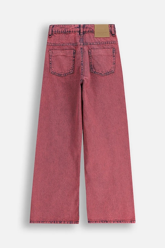 Fete Coccodrillo jeans copii ZC5123107JCG burgundia