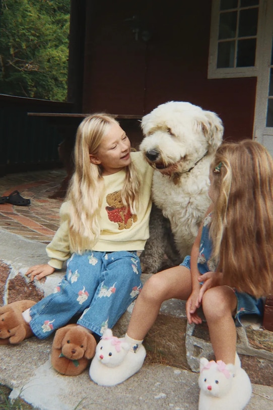 Konges Sløjd jeansy dziecięce MAGOT SLIT PANTS GOTS KS105173.9BYA